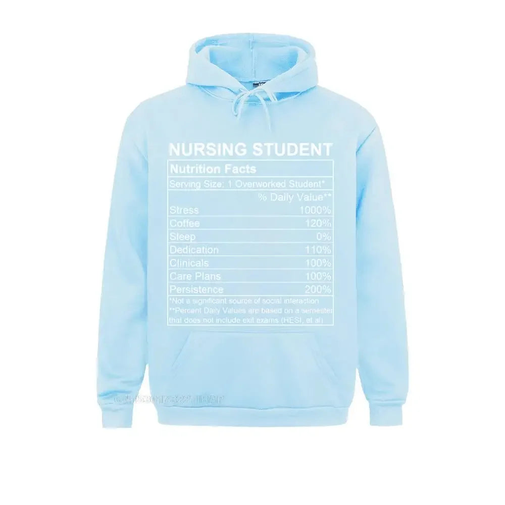 Funny Nursing Student Nurse Gift Idea Hoodie Hoodies Sportswears ostern Day Fitted Casual Women Sweatshirts Geek Sweater