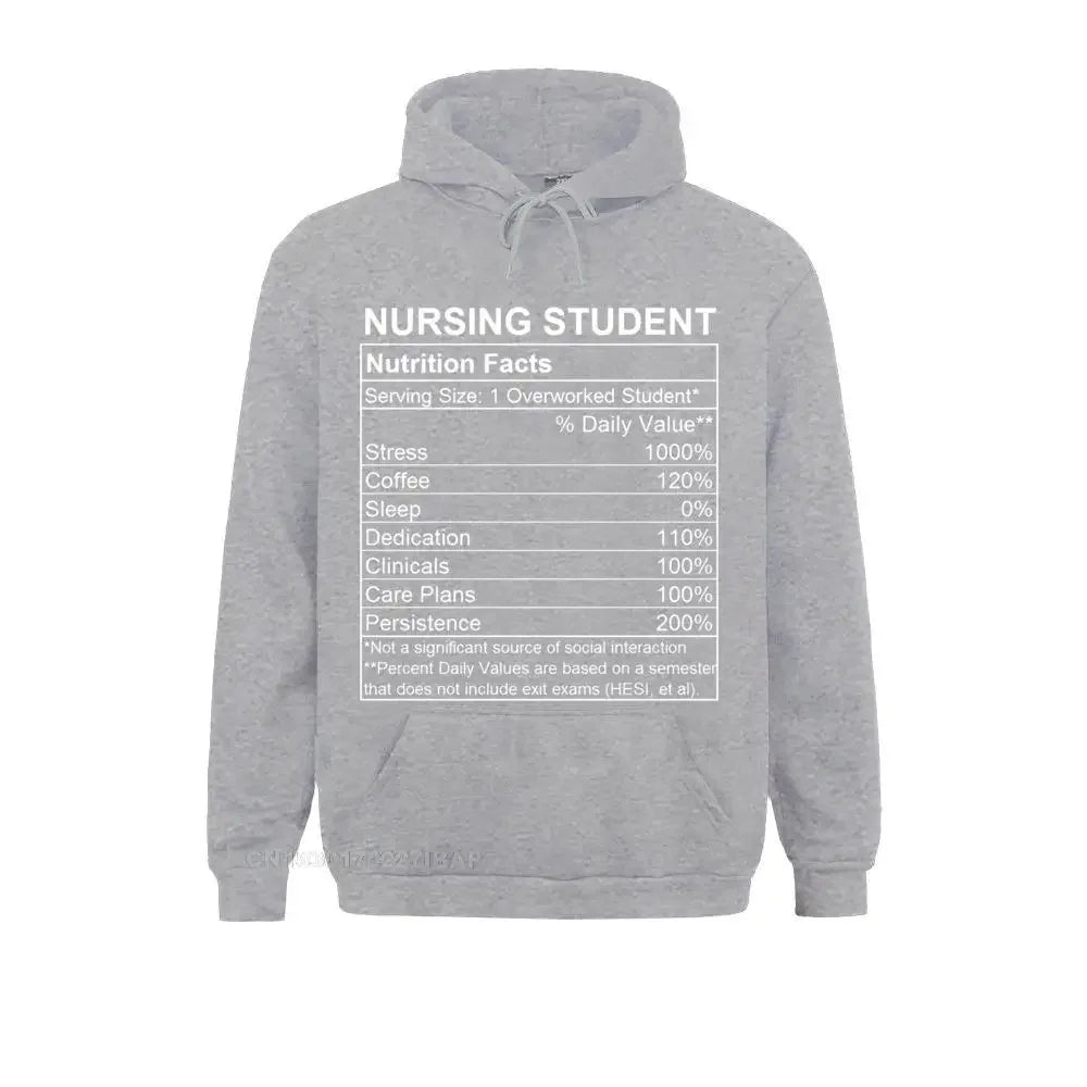 Funny Nursing Student Nurse Gift Idea Hoodie Hoodies Sportswears ostern Day Fitted Casual Women Sweatshirts Geek Sweater